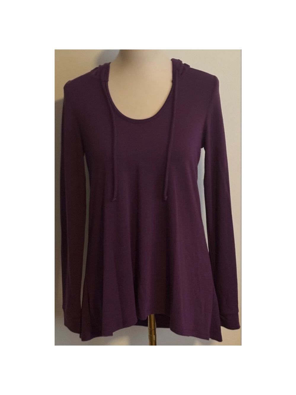 Women's Freeloader Purple Long Sleeve Hoodie Size S